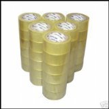 36 Rolls Clear Packaging, Packing, Sealing Tape - 2 Inches Wide X 330 Feet 2.0 Mil.