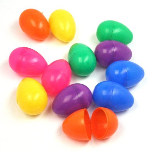 Plastic Easter Eggs (Set of 12 eggs)